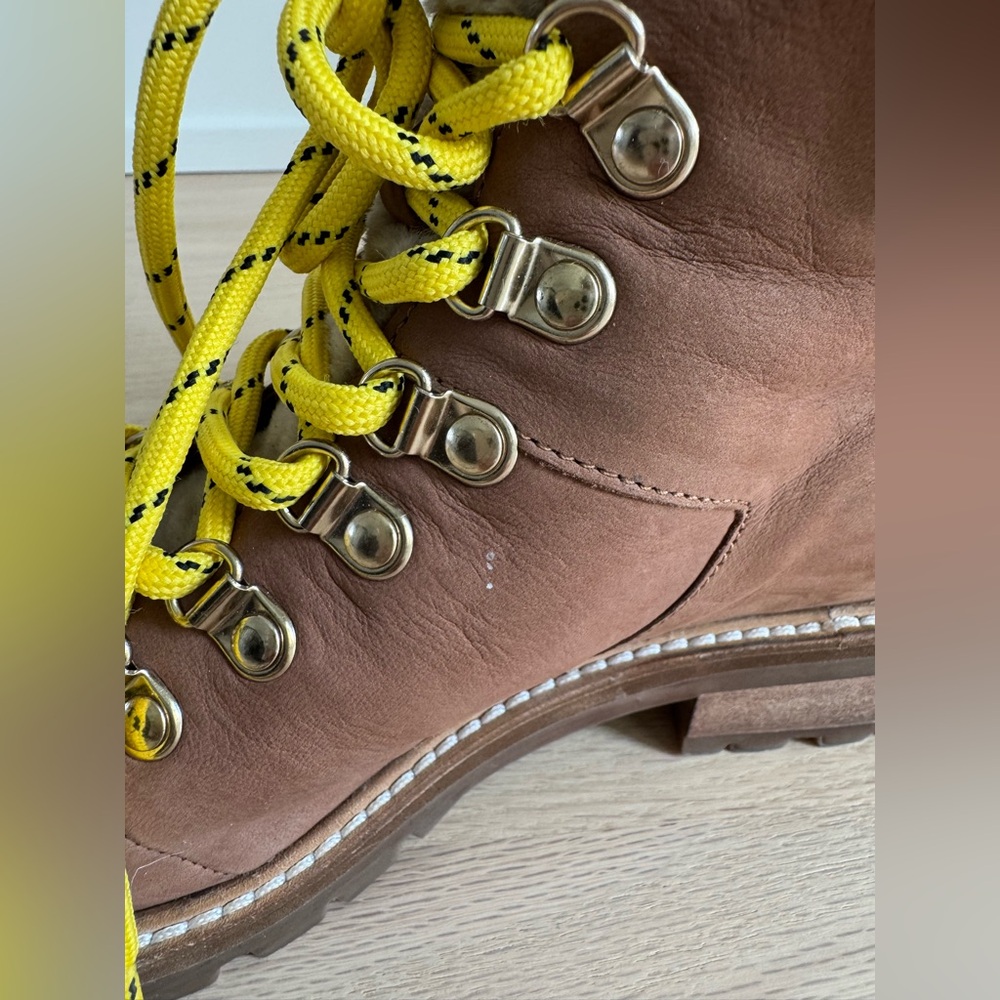Boden Lace-up Hiking Boots Women’s size 7.5 - Picture 11 of 14